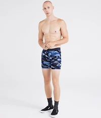 SAXX Big & Tall Vibe Xtra Cloudbank Camoflage 6#double; Inseam Boxer Briefs