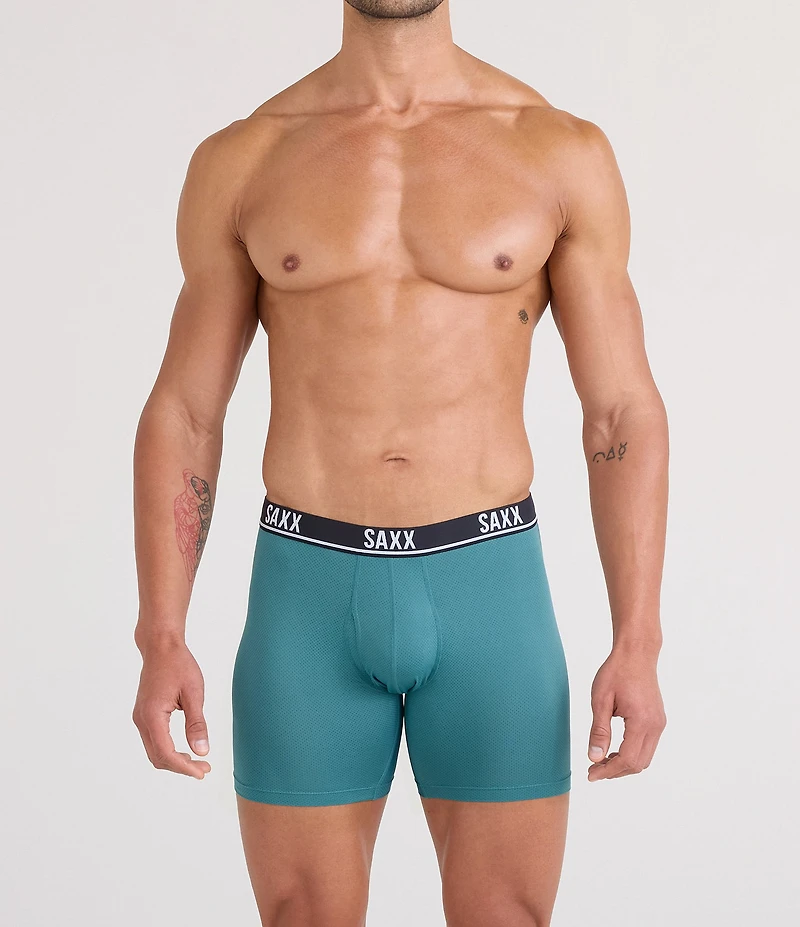 SAXX Essential Performance Mesh 6#double; Boxer Briefs 3-Pack
