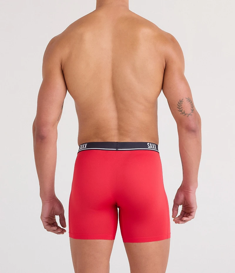 SAXX Essential Performance Mesh 6#double; Boxer Briefs 3-Pack
