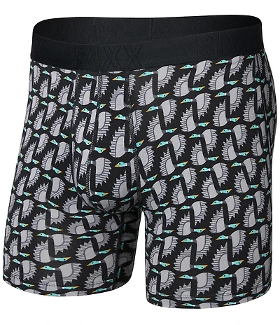 SAXX Flight Pattern Drop Temp® Cooling 6#double; Boxer Brief