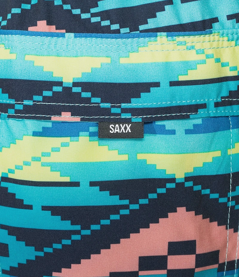 SAXX Geo Gradient Swim Trunks