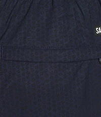 SAXX HarborMaster 2N1 Check Please 5#double; Inseam Solid Swim Trunks