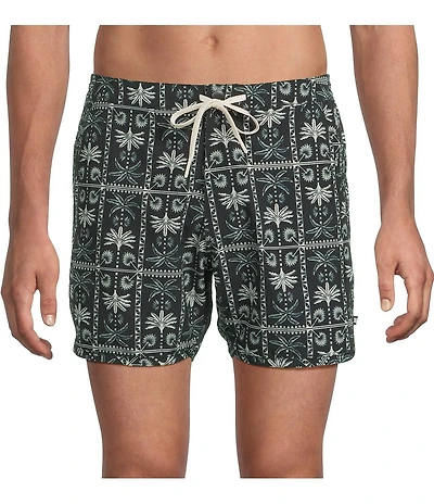 SAXX HarborMaster 2N1 Tropic Royale 5#double; Inseam Swim Trunks