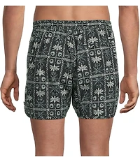 SAXX HarborMaster 2N1 Tropic Royale 5#double; Inseam Swim Trunks
