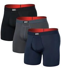 SAXX Multi-Sport Mesh 6#double; Boxer Briefs 3-Pack