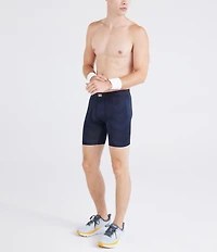SAXX Multi-Sport Solid/Chevron Mesh 6#double; Inseam Boxer Briefs 2-Pack
