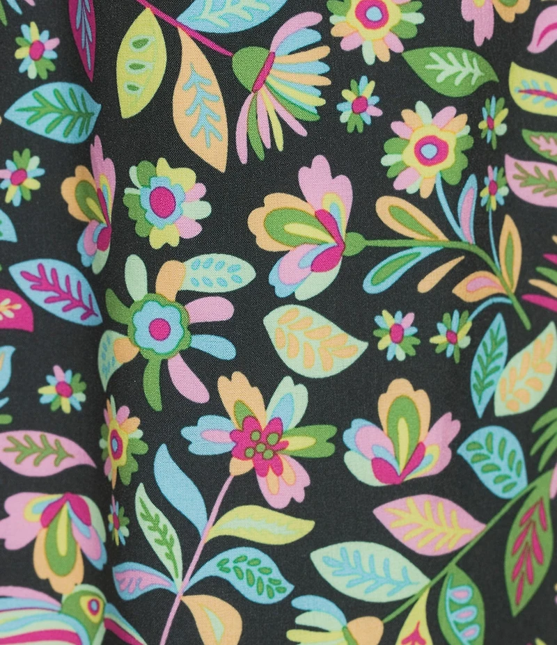 SAXX Oh Buoy 2N1 Amate Garden 7#double; Inseam Slim Fit Volley Swim Trunks