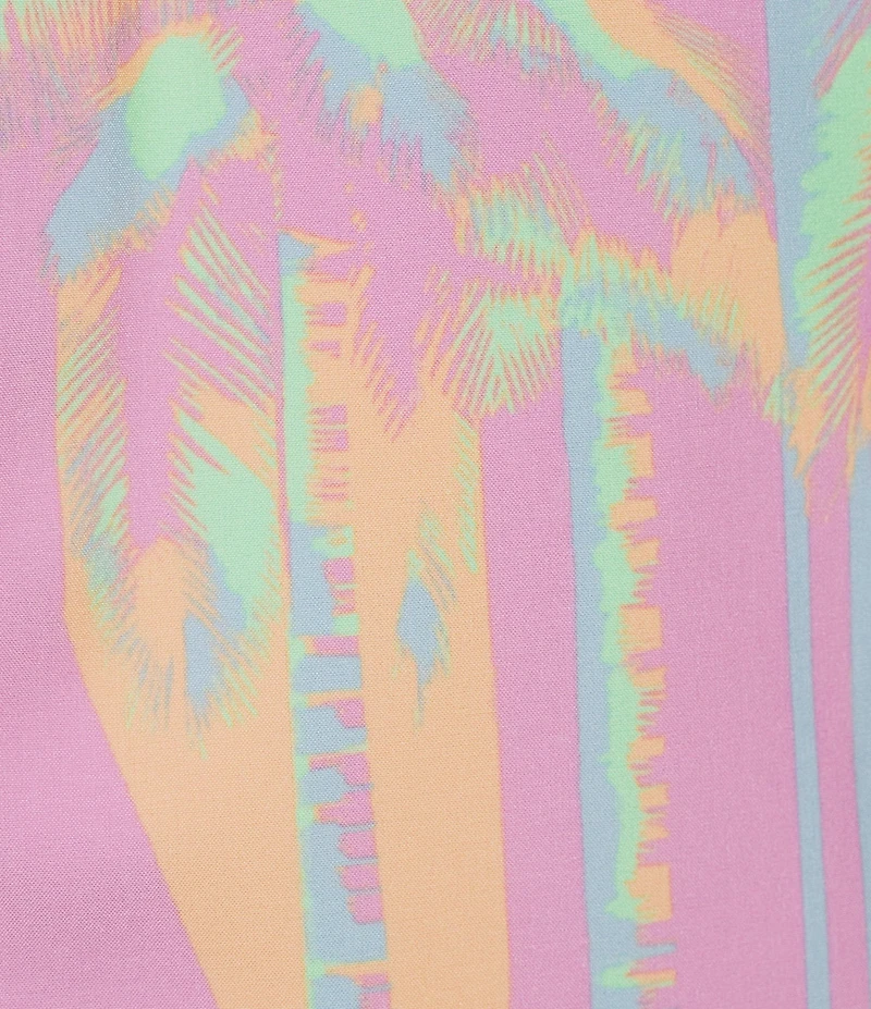 SAXX Oh Buoy 2N1 Optic Tropic 7#double; Inseam Slim Fit Volley Swim Trunks