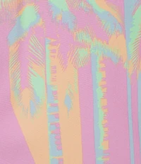 SAXX Oh Buoy 2N1 Optic Tropic 7#double; Inseam Slim Fit Volley Swim Trunks