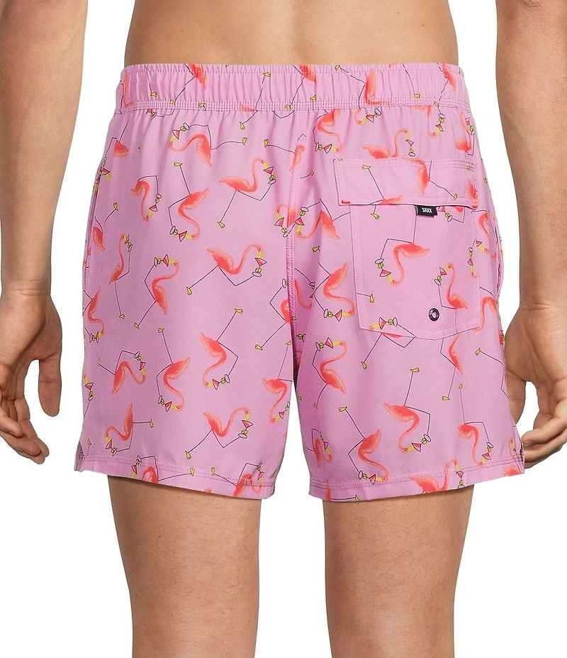 SAXX Oh Buoy 2N1 Slim Fit 5#double; Inseam Swim Trunks