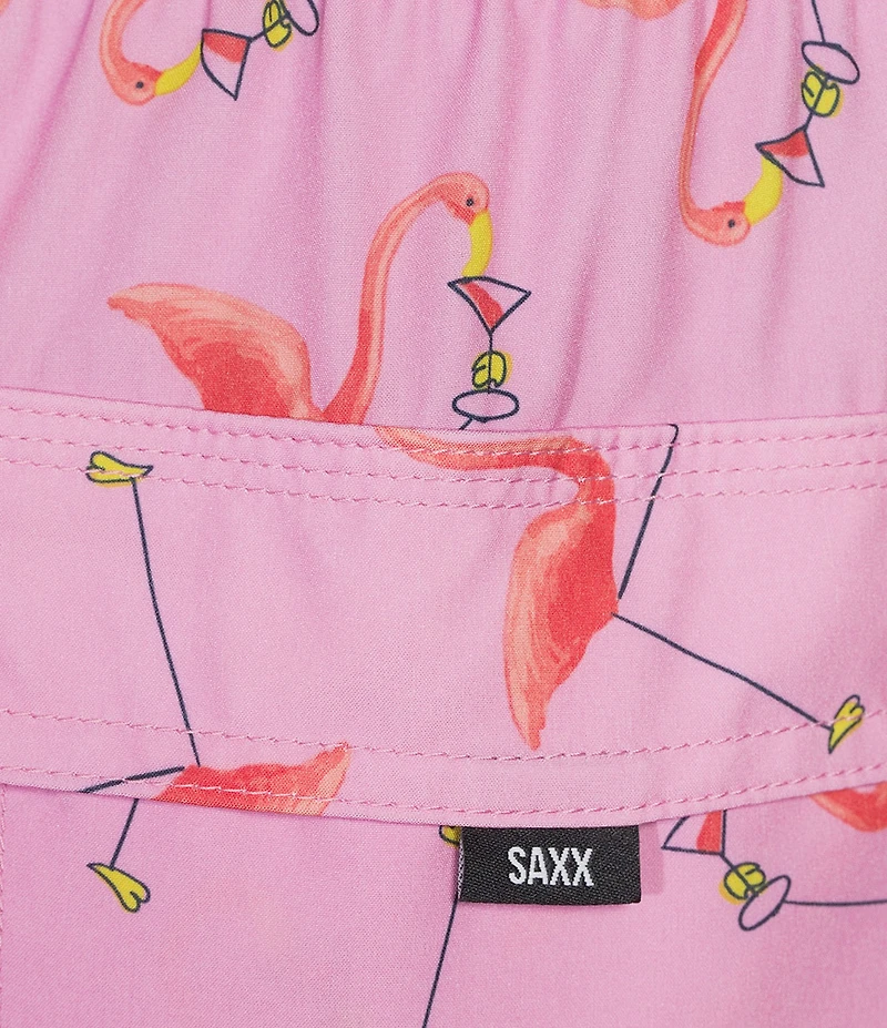 SAXX Oh Buoy 2N1 Slim Fit 5#double; Inseam Swim Trunks