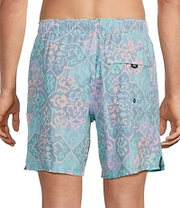 SAXX Oh Buoy Arabesque 7#double; Inseam Swim Trunks
