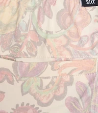 SAXX Sea to Shore 2N1 Wild Paisley 6#double; Inseam Volley Swim Trunks