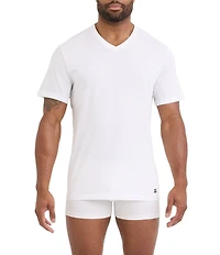 Saxx Short Sleeve V-Neck Drop Temp Cotton Tee 2-Pack