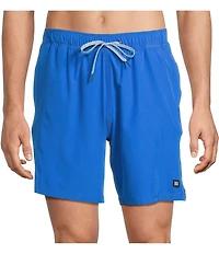 SAXX Solid Oh Buoy 7#double; Inseam Swim Trunks
