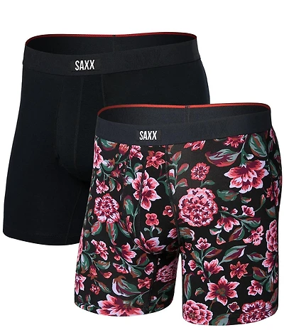 Saxx Vibe Extra Soft Comfort Boxer Brief Fly 2-Pack