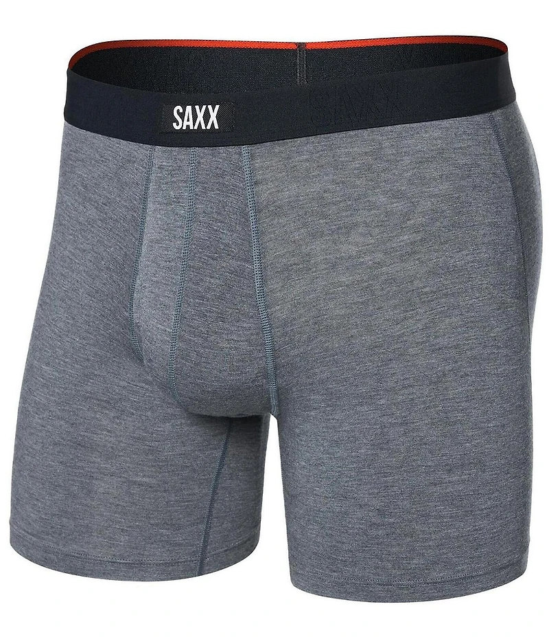 SAXX Vibe Super Soft Solid 6#double; Inseam Boxer Briefs