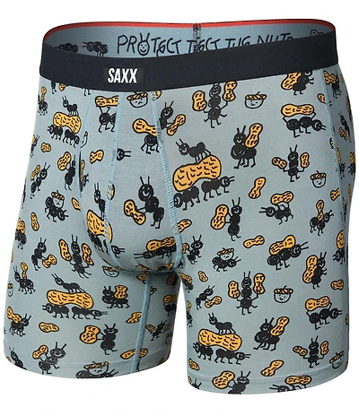SAXX Vibe Xtra Soft Comfort Printed 6#double; Boxer Briefs