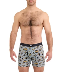 SAXX Vibe Xtra Soft Comfort Printed 6#double; Boxer Briefs