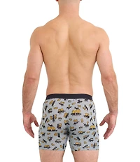 SAXX Vibe Xtra Soft Comfort Printed 6#double; Boxer Briefs