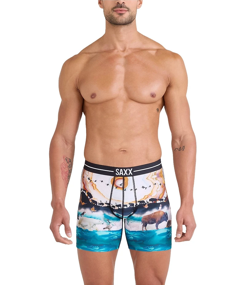 SAXX Volt Breathable Mesh 6#double; Boxer Briefs