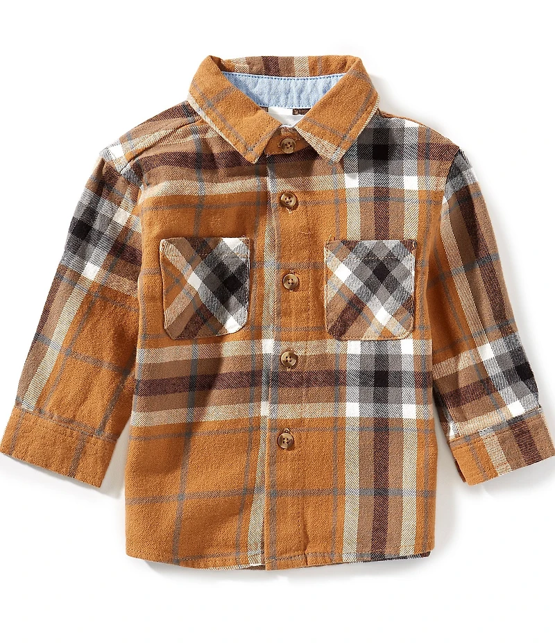 Scene & Heard Baby Boys Plaid Flannel