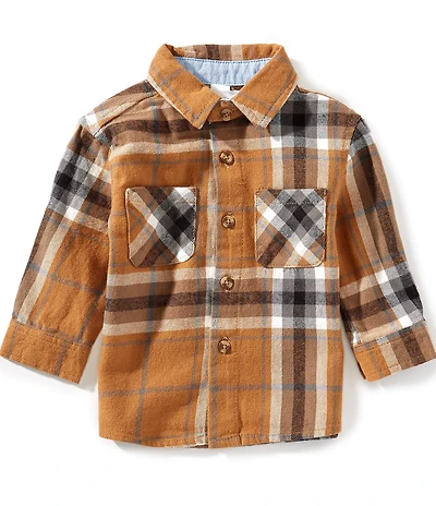 Scene & Heard Baby Boys Plaid Flannel
