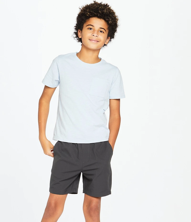 Scene&Heard Big Boys Pull-On Elastic Ripstop Shorts