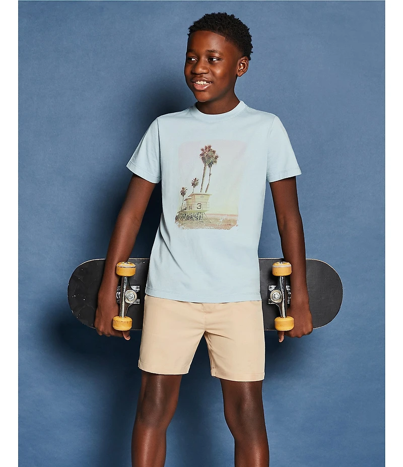 Scene&Heard Big Boys Pull-On Elastic Ripstop Shorts