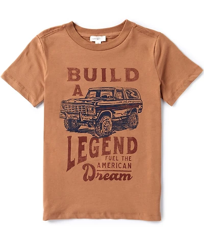 Scene&Heard Big Boys Short Sleeve Legend Car Graphic T-Shirt