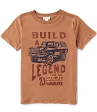 Scene&Heard Big Boys Short Sleeve Legend Car Graphic T-Shirt