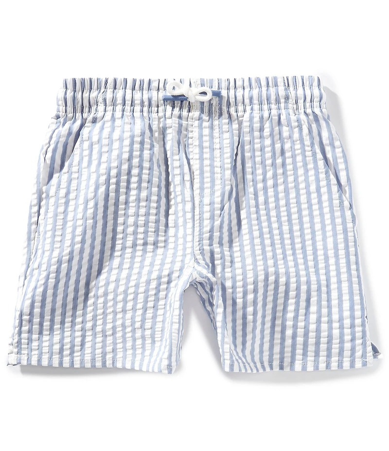 Scene&Heard Big Boys Stripe Seersucker Shorts