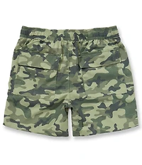 Scene&Heard Big Boys Camouflage Pull-On Ripstop Shorts