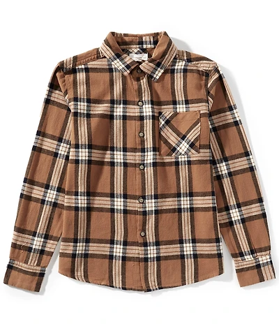 Scene&Heard Big Boys Plaid Sportshirt