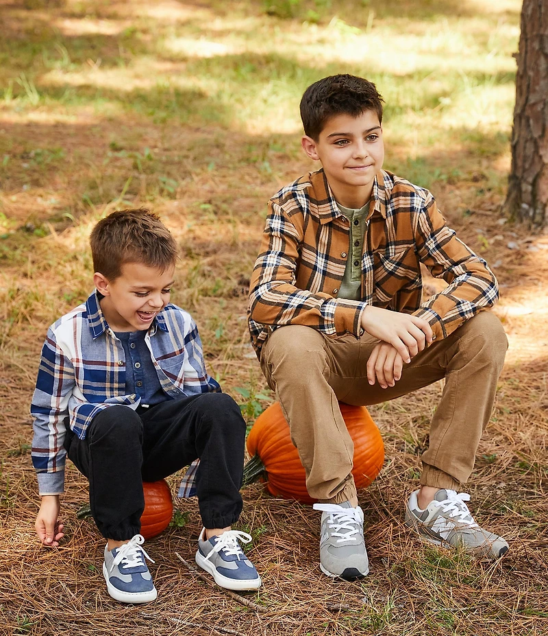 Scene&Heard Big Boys Plaid Sportshirt
