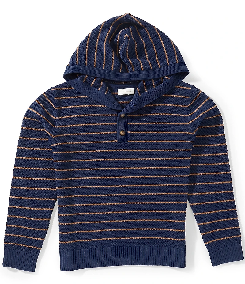 Scene&Heard Big Boys Stripe Sweater Hoodie