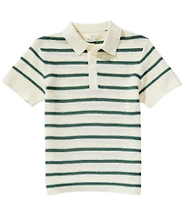 Scene&Heard Big Boys Stripe Sweater Polo