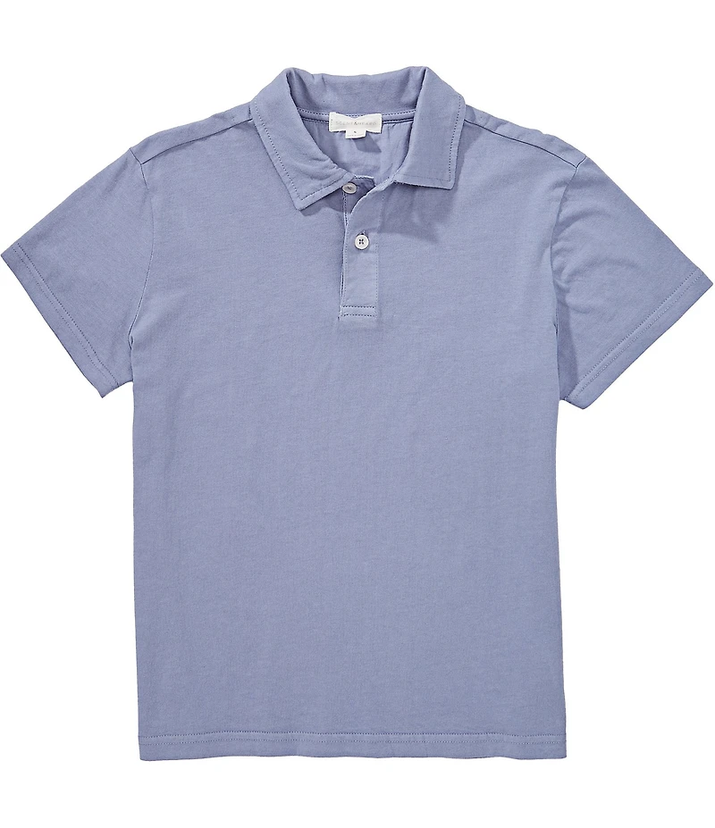 Scene&Heard Big Boys Washed Jersey Polo Shirt