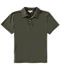 Scene&Heard Big Boys Washed Jersey Polo Shirt