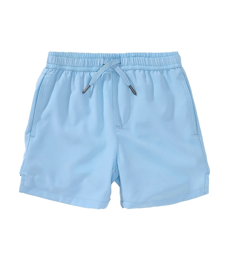 Class Club Little Boys Drawstring Elastic Waist Lined Synthetic Shorts