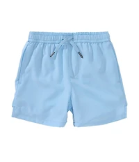 Class Club Little Boys Drawstring Elastic Waist Lined Synthetic Shorts