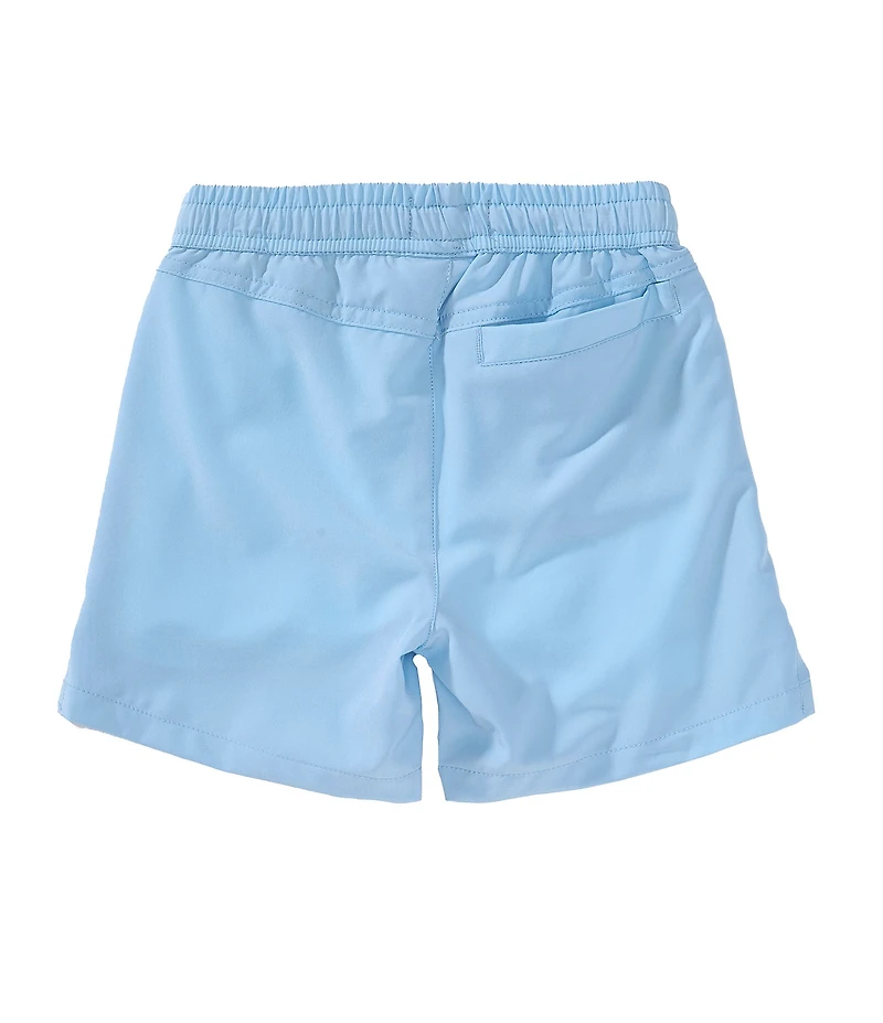 Class Club Little Boys Drawstring Elastic Waist Lined Synthetic Shorts