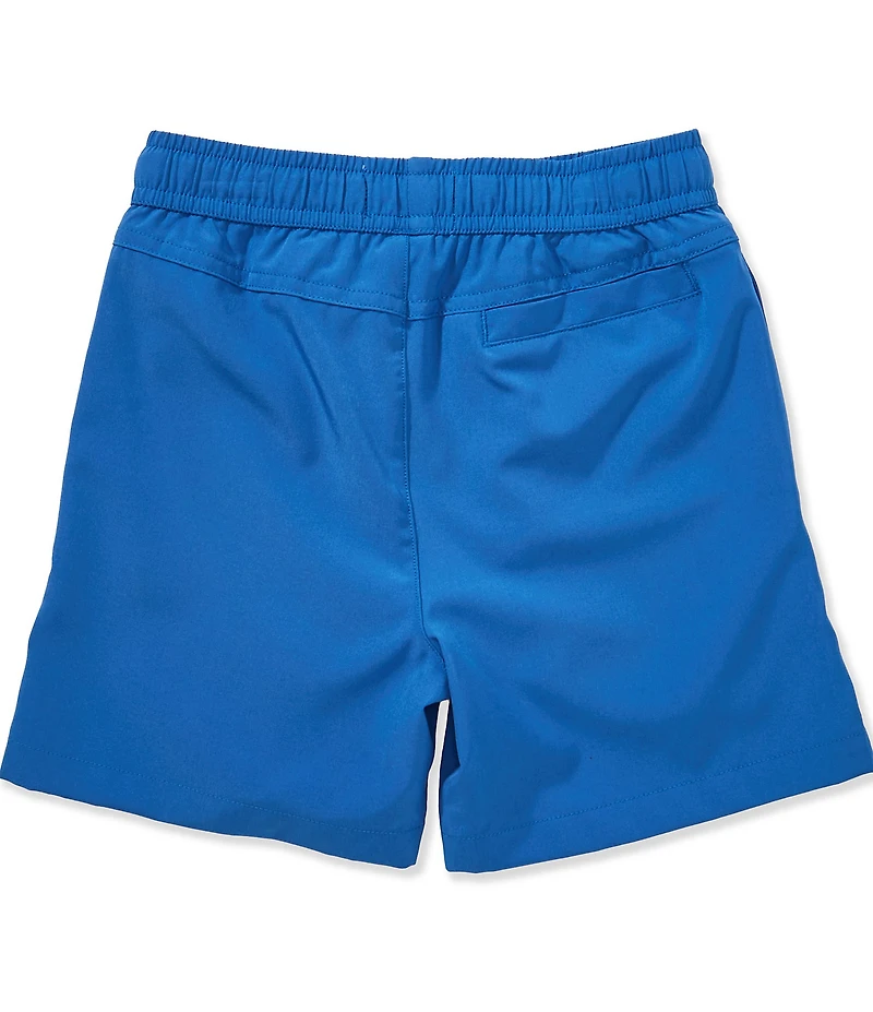 Class Club Little Boys Drawstring Elastic Waist Lined Synthetic Shorts