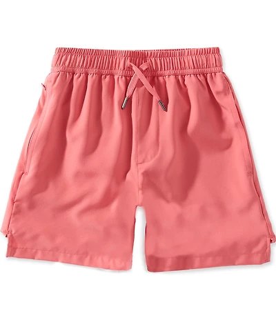 Class Club Little Boys Drawstring Elastic Waist Lined Synthetic Shorts