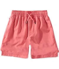 Class Club Little Boys Drawstring Elastic Waist Lined Synthetic Shorts