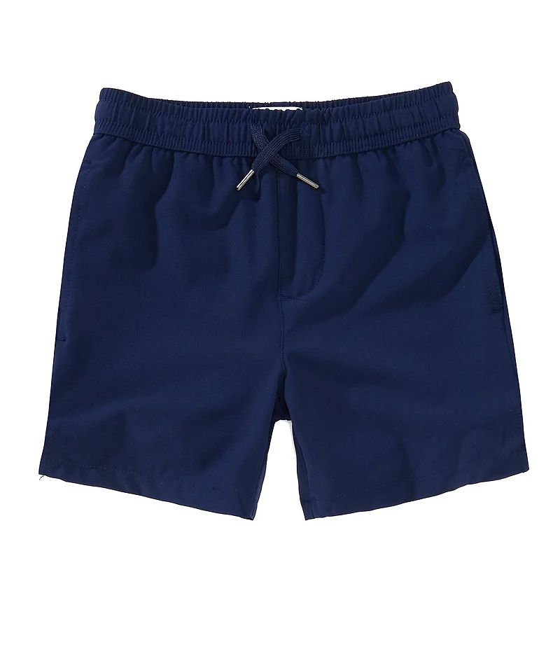 Class Club Little Boys Drawstring Elastic Waist Lined Synthetic Shorts