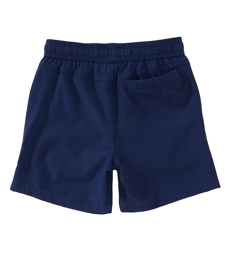 Class Club Little Boys Drawstring Elastic Waist Lined Synthetic Shorts
