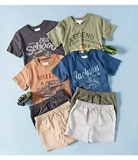 Scene&Heard Little Boys Pull-On Ripstop Shorts