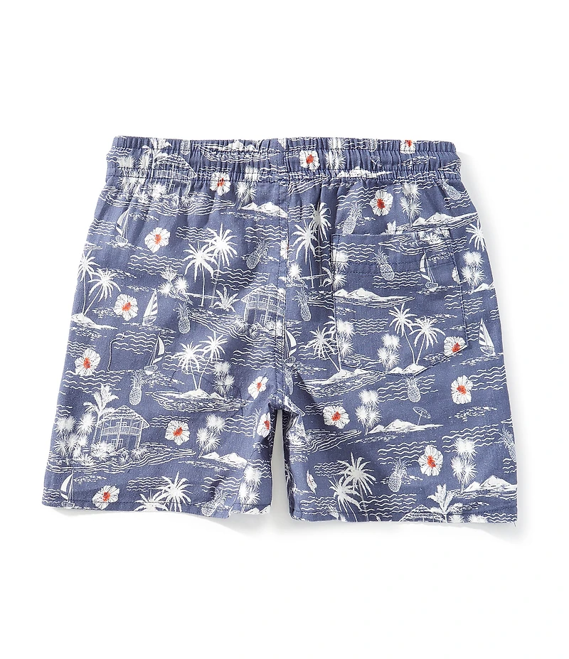 Scene&Heard Little Boys Tropical Scene Shorts