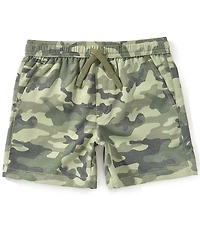 Scene&Heard Little Boys Camouflage Pull-On Ripstop Shorts